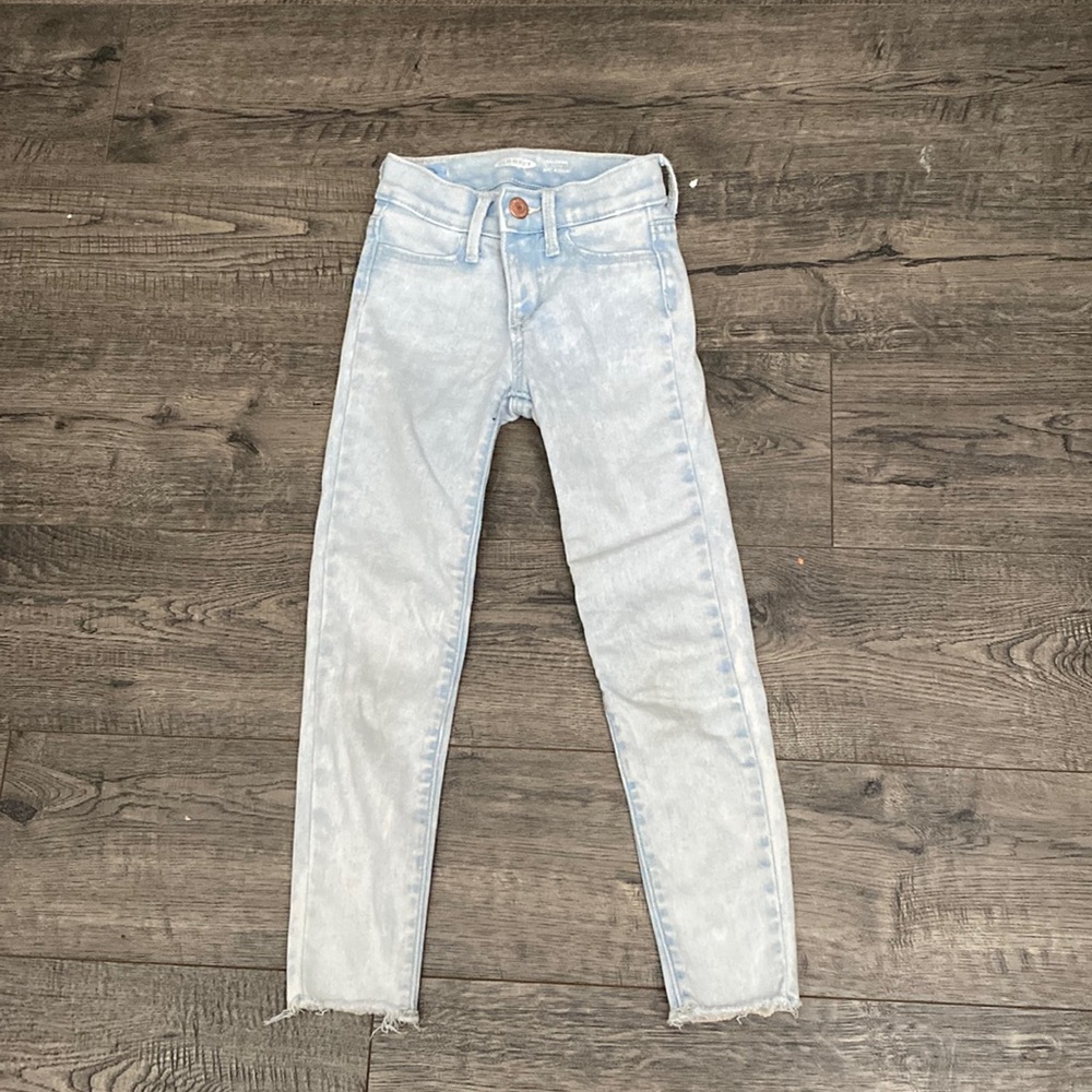 OLD NAVY Girls Light Wash Ballerina Jeans